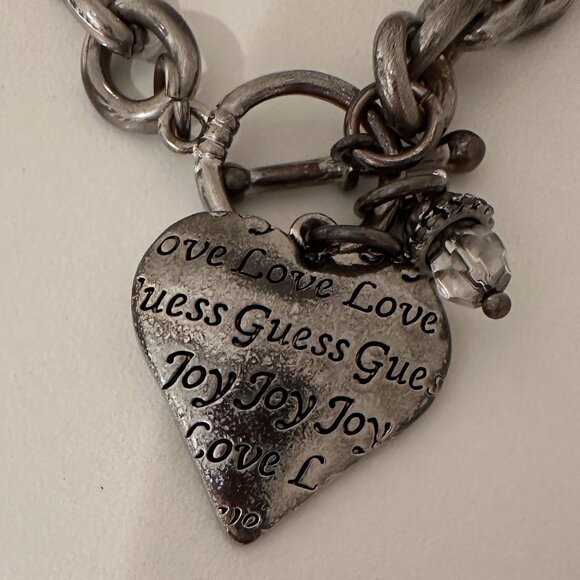 GUESS Silver Necklace - Picture 2 of 2